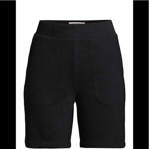Land’s End Serious Sweats Shorts with pockets Heather Grey or Black Various